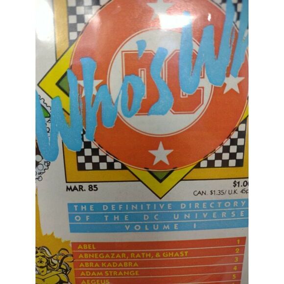 DC Comics Whos Who Vol 1 And Vol 12 - Picture 3 of 6